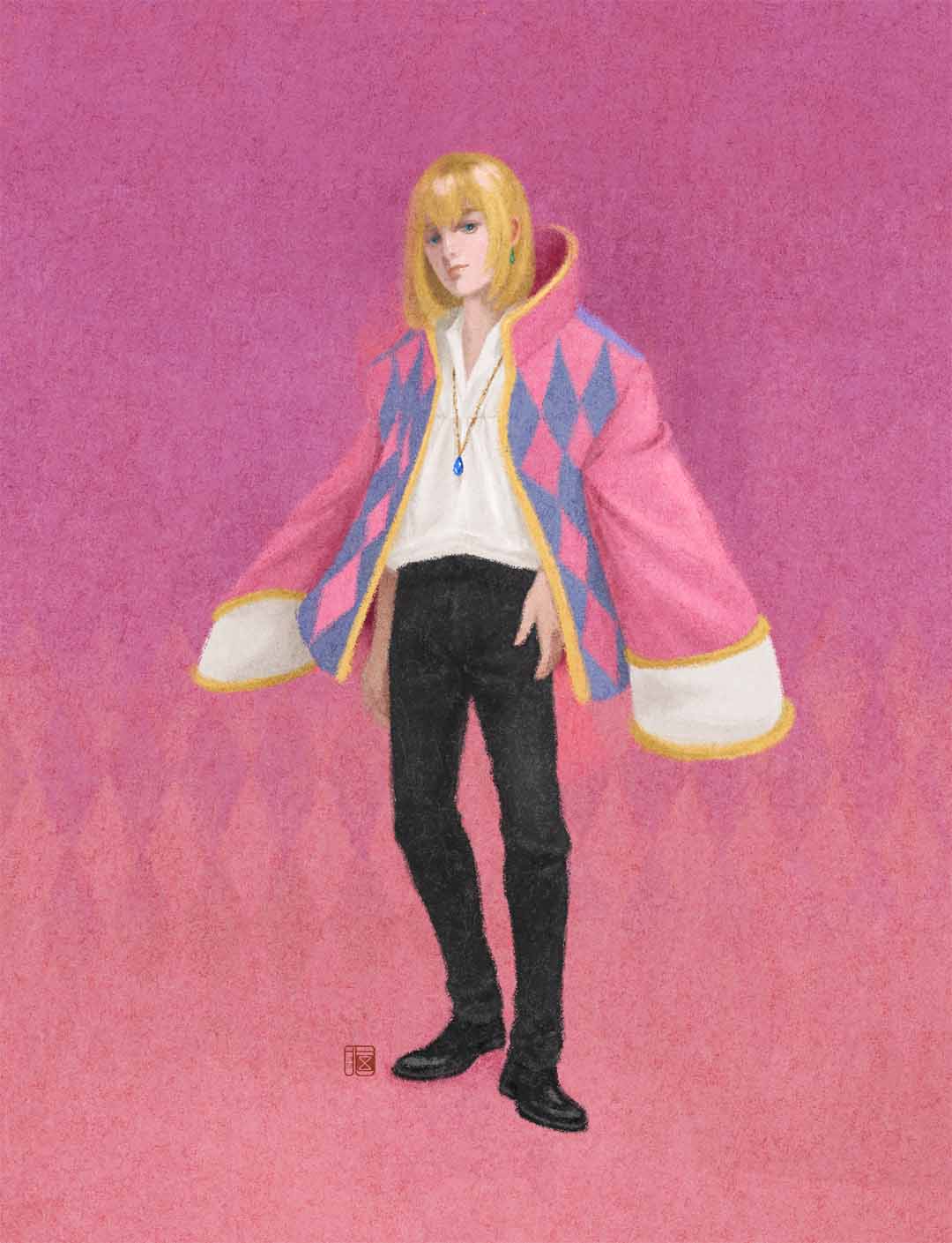 'Howl' from Japanese animation 'Howl's Moving Castle'.