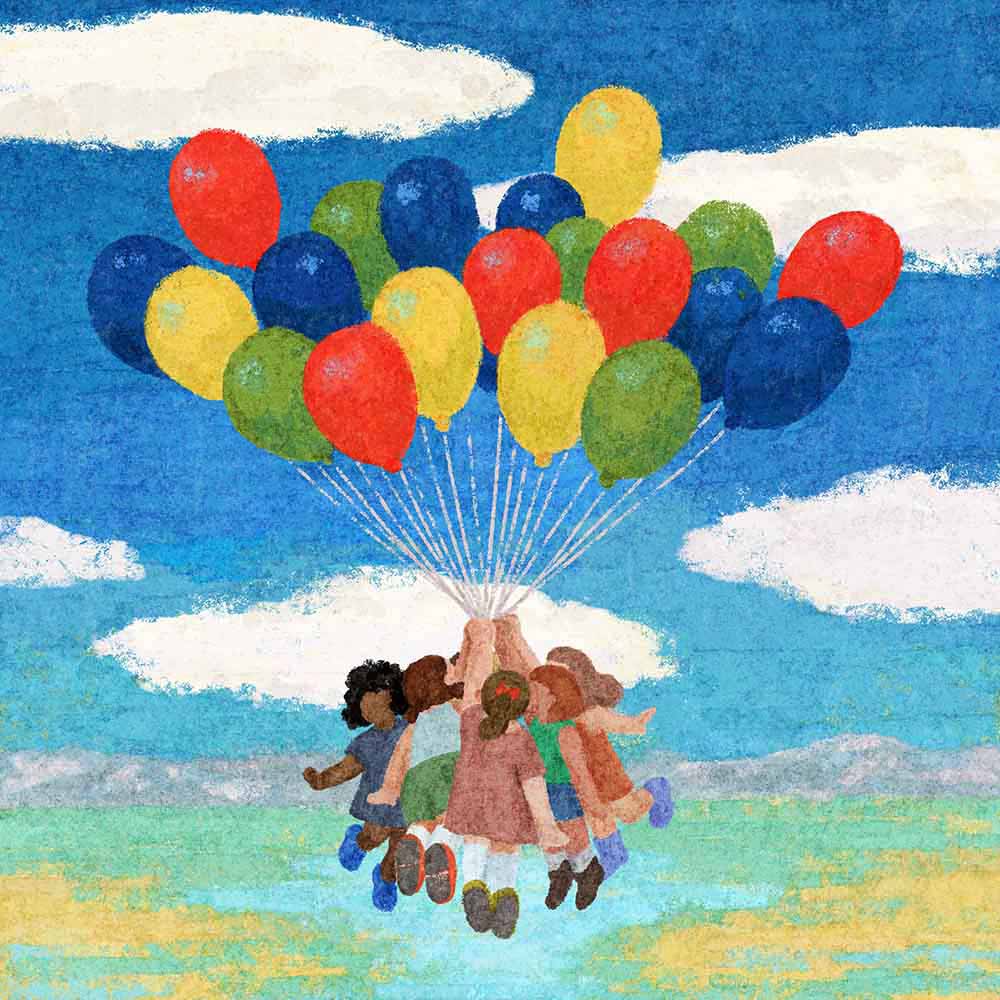 Up - inspired by Pixar movie called 'Up'.