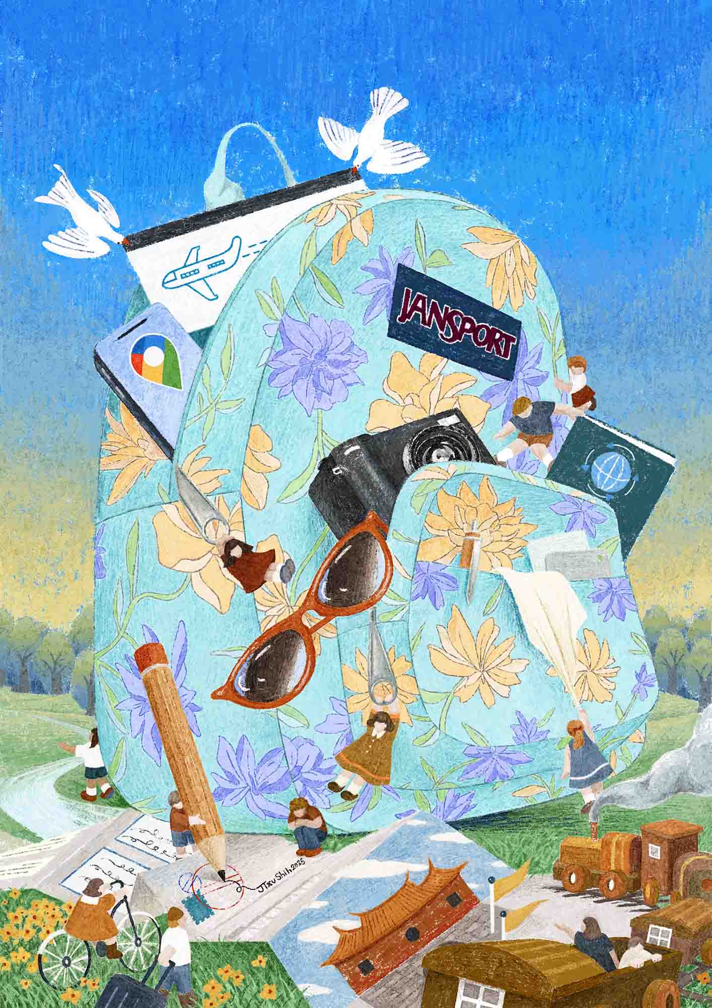 Traveling with Jansport